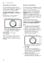 Preview for 40 page of Bosch WTW876H8SG Installation And Operating Instructions Manual