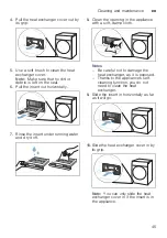 Preview for 45 page of Bosch WTW876H8SG Installation And Operating Instructions Manual