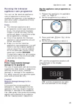 Preview for 49 page of Bosch WTW876H8SG Installation And Operating Instructions Manual