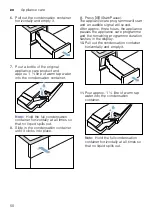 Preview for 50 page of Bosch WTW876H8SG Installation And Operating Instructions Manual