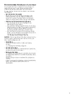 Preview for 9 page of Bosch WTW87NH1UC Use And Care Manual / Installation Instructions