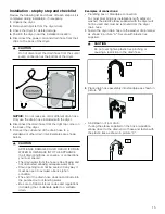 Preview for 15 page of Bosch WTW87NH1UC Use And Care Manual / Installation Instructions