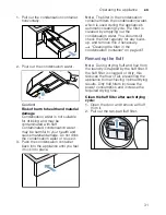 Preview for 31 page of Bosch WTWH7560GB Installation And Operating Instructions Manual