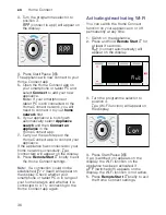 Preview for 36 page of Bosch WTWH7560GB Installation And Operating Instructions Manual