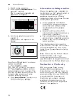 Preview for 38 page of Bosch WTWH7560GB Installation And Operating Instructions Manual