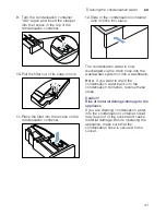 Preview for 41 page of Bosch WTWH7560GB Installation And Operating Instructions Manual