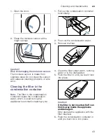 Preview for 43 page of Bosch WTWH7560GB Installation And Operating Instructions Manual