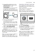 Preview for 37 page of Bosch WTWH7560GC Installation And Operating Instructions Manual