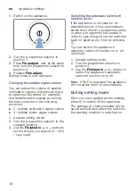 Preview for 18 page of Bosch WTWH7561GB Installation And Operating Instructions Manual