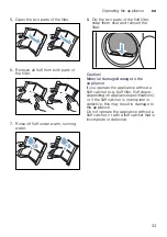 Preview for 33 page of Bosch WTWH7561GB Installation And Operating Instructions Manual