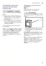 Preview for 35 page of Bosch WTWH7561GB Installation And Operating Instructions Manual