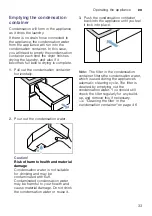 Preview for 33 page of Bosch WTWH7579SN Installation And Operating Instructions Manual