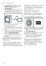 Preview for 38 page of Bosch WTWH7579SN Installation And Operating Instructions Manual