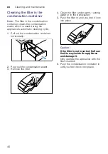 Preview for 46 page of Bosch WTWH7579SN Installation And Operating Instructions Manual