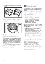 Preview for 34 page of Bosch WTWH759PSN Installation And Operating Instructions Manual