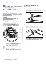 Preview for 40 page of Bosch WTWH75S9SN Installation And Operating Instructions Manual