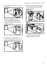 Preview for 43 page of Bosch WTWH75S9SN Installation And Operating Instructions Manual