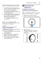 Preview for 29 page of Bosch WTWH762BY Installation And Operating Instructions Manual