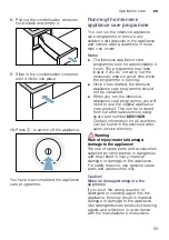 Preview for 55 page of Bosch WTWH762BY Installation And Operating Instructions Manual