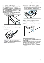 Preview for 57 page of Bosch WTWH762BY Installation And Operating Instructions Manual