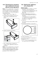 Preview for 37 page of Bosch WTX80KL9SN User Manual