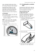 Preview for 45 page of Bosch WTX80KL9SN User Manual