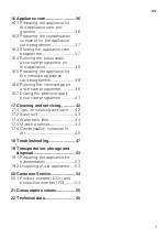 Preview for 3 page of Bosch WTX80KM9SN User Manual And Installation Instructions