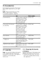 Preview for 27 page of Bosch WTX80KM9SN User Manual And Installation Instructions