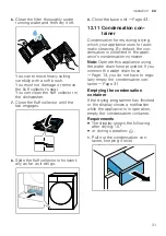 Preview for 31 page of Bosch WTX80KM9SN User Manual And Installation Instructions