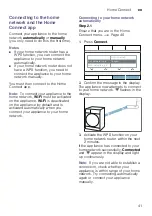 Предварительный просмотр 41 страницы Bosch WTX87EH9GR Installation And Operating Instructions Manual