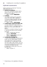 Preview for 18 page of Bosch WTX87MF0CH Installation And Operating Instructions Manual