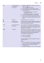 Preview for 23 page of Bosch WTX87MF0CH Installation And Operating Instructions Manual