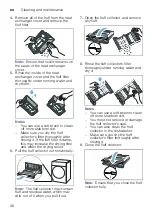 Preview for 40 page of Bosch WTX87MF0CH Installation And Operating Instructions Manual