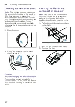 Preview for 42 page of Bosch WTX87MF0CH Installation And Operating Instructions Manual