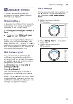 Preview for 33 page of Bosch WTX87MH0SG Installation And Operating Instructions Manual