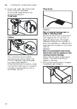 Preview for 44 page of Bosch WTX87MH0SG Installation And Operating Instructions Manual