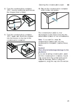 Preview for 45 page of Bosch WTX87MH0SG Installation And Operating Instructions Manual