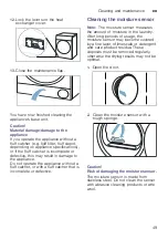 Preview for 49 page of Bosch WTX87MH0SG Installation And Operating Instructions Manual