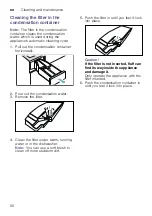 Preview for 50 page of Bosch WTX87MH0SG Installation And Operating Instructions Manual