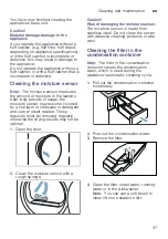 Preview for 37 page of Bosch WTX87MW9GR Installation And Operating Instructions Manual