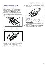 Предварительный просмотр 39 страницы Bosch WTX88M20AU Installation And Operating Instructions Manual