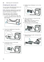 Предварительный просмотр 40 страницы Bosch WTX88M20AU Installation And Operating Instructions Manual