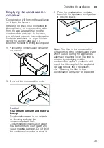 Preview for 31 page of Bosch WTX88RH9GB Installation And Operating Instructions Manual