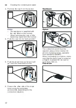 Preview for 42 page of Bosch WTX88RH9GB Installation And Operating Instructions Manual