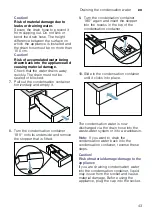 Preview for 43 page of Bosch WTX88RH9GB Installation And Operating Instructions Manual