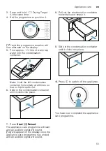 Preview for 51 page of Bosch WTX88RH9GB Installation And Operating Instructions Manual