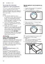 Preview for 52 page of Bosch WTX88RH9GB Installation And Operating Instructions Manual