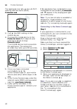 Preview for 40 page of Bosch WTX8HEL9SN Installation And Operating Instructions Manual