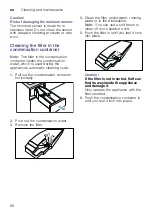 Preview for 56 page of Bosch WTX8HEL9SN Installation And Operating Instructions Manual