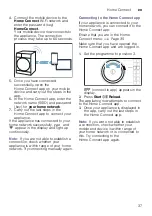 Preview for 37 page of Bosch WTX8HKB9SN Installation And Operating Instructions Manual